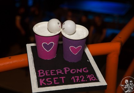 Beer Pong: Valentine's Day Edition